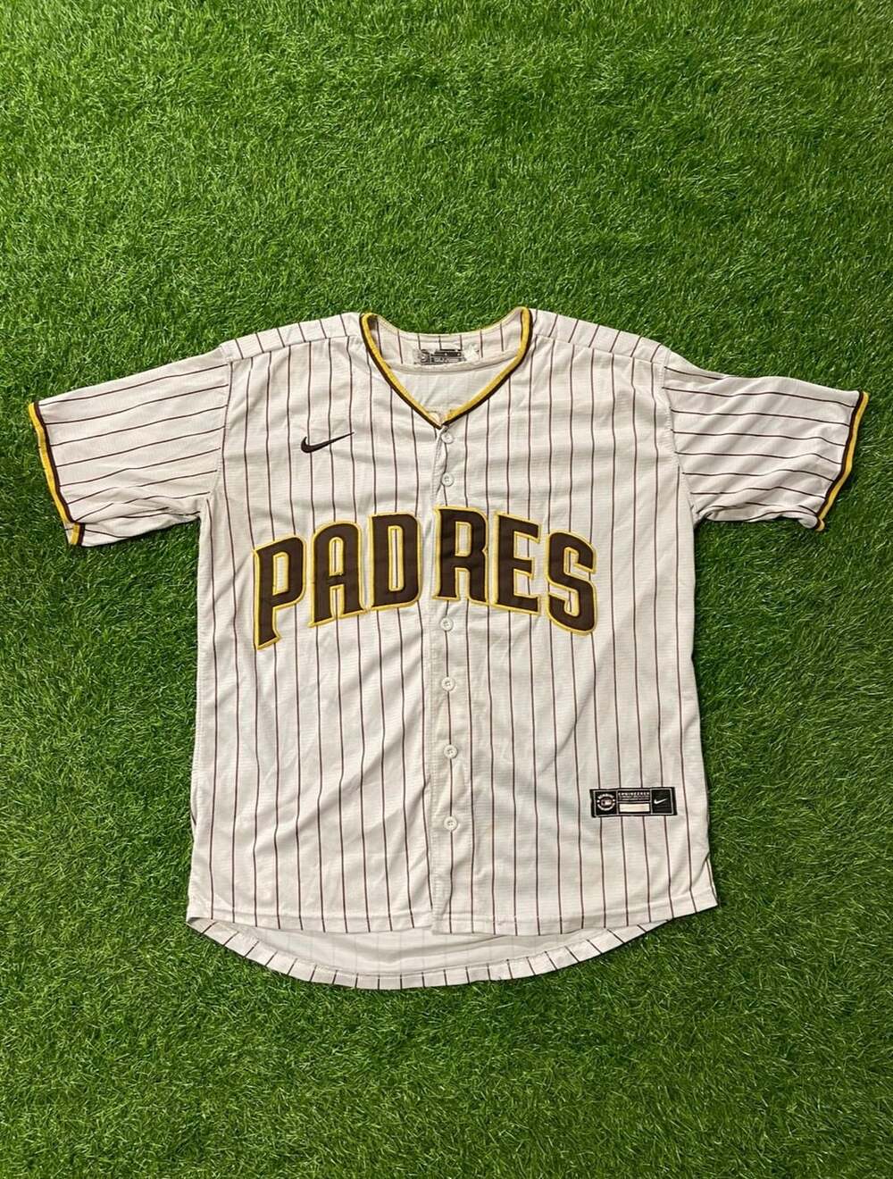 Nike San Diego Padres Tatis Jr 23 Jersey Size S White